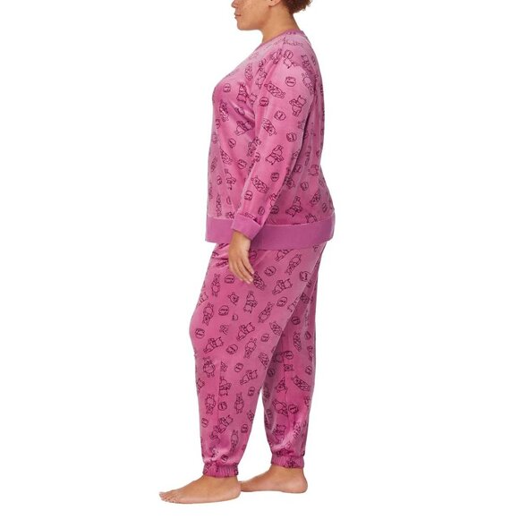 Character Ladies' Fleece 2-piece Pajamas - Picture 6 of 6